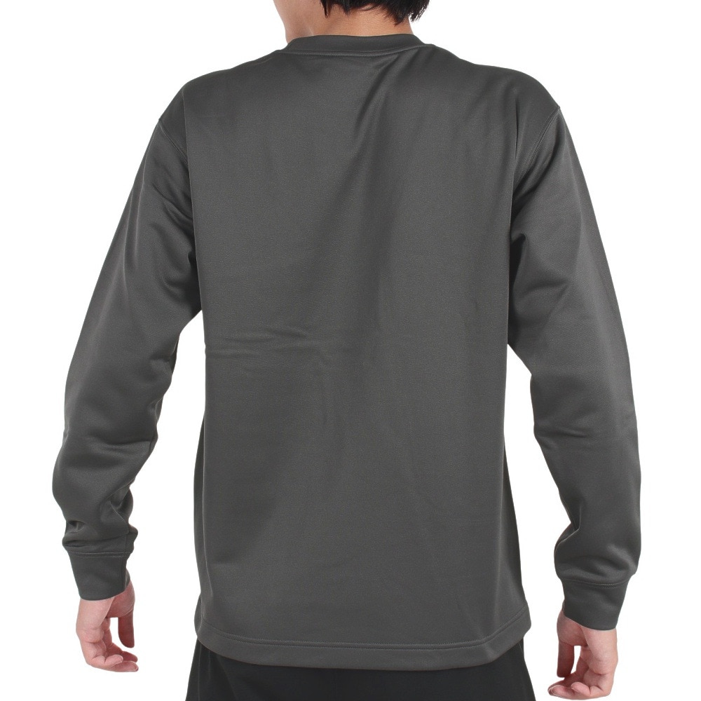 ジャックウルフスキン（JackWolfskin）（メンズ）トレーナー 裏起毛 JP URBAN THRM プルオーバー V2 5032371-6350 チャコールグレー フリース 保温性