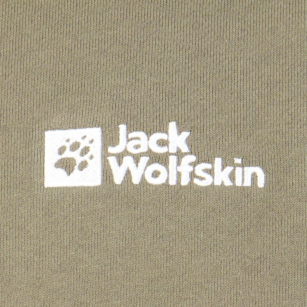 ジャックウルフスキン（JackWolfskin）（メンズ）パーカー スウェット JP CORE フーディースウェット 5032541-4550 カーキ