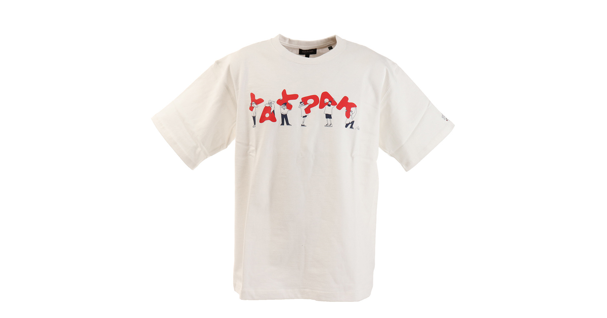 イラストロゴプリント 半袖tシャツ 06 Off ヤックパック ヴィクトリア