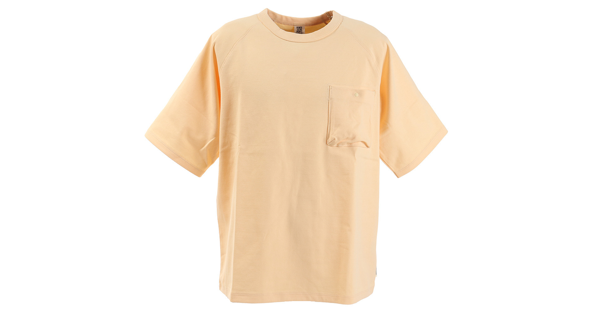トルファンオーガニックポケットtシャツ 43 Yel パワー トゥ ザ ピープル ヴィクトリアゴルフ