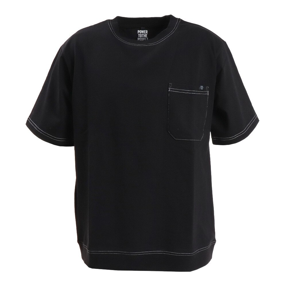  MOVING半袖トレーナーTシャツ 0512126-01 BLK