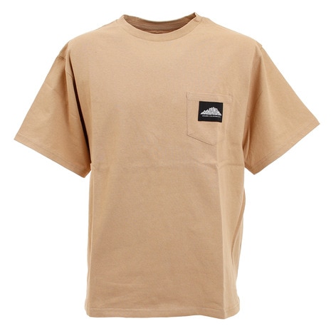 ＜エルブレス＞ EMBRO クルーネック半袖Tシャツ MS0-000-200025 BEG