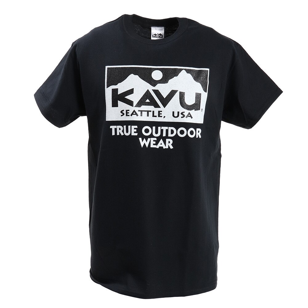  トゥルーロゴ ツーカラー Tシャツ 19821221 BLK