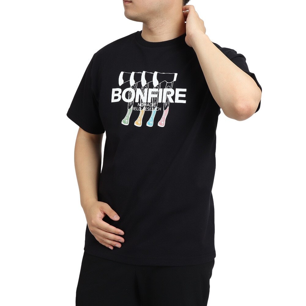  AXE HC 半袖Tシャツ 50BNF1SCD2156 BLK