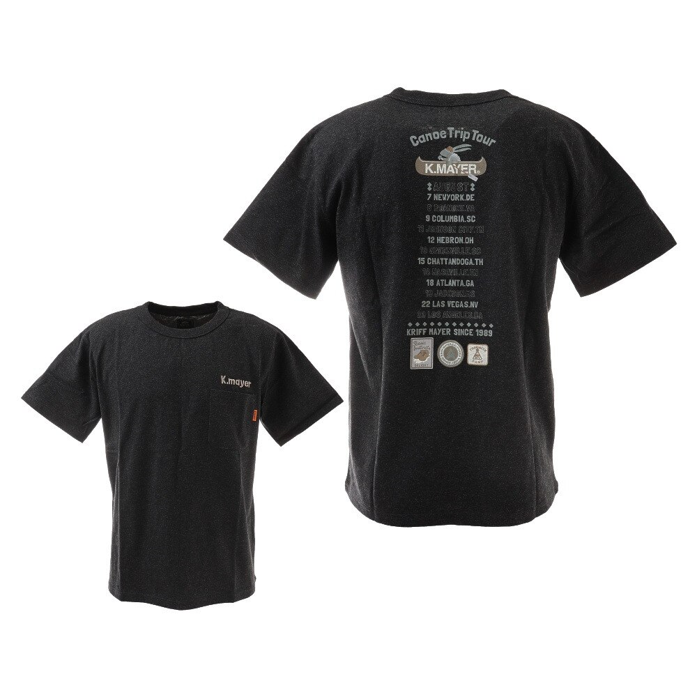  ウェットプロテクトTシャツ カヌー 1967809-17 CHARCOAL