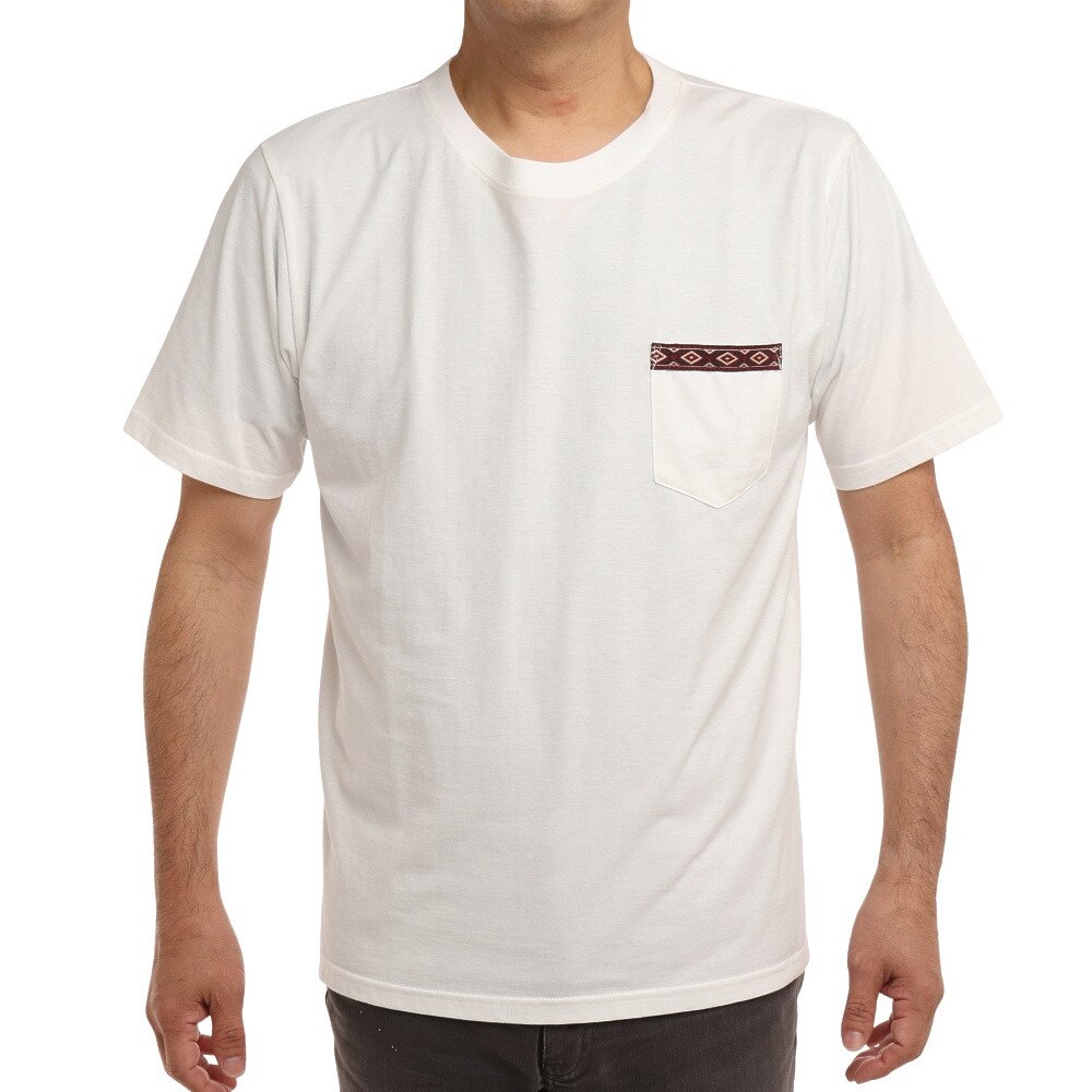  OHCOOL チロリアンポケット付きTシャツ T512142-07 WHT
