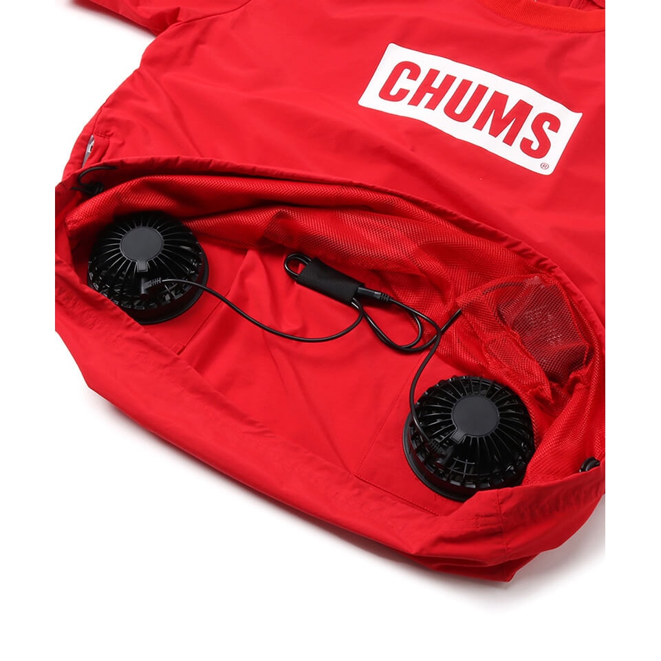 チャムス（CHUMS）（メンズ）ロゴファンTシャツ CH04-1309-R001