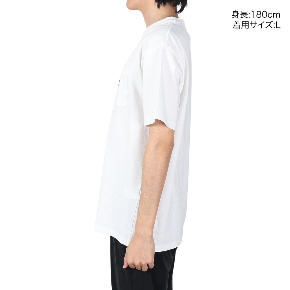 グラミチ（Gramicci）（メンズ）ワンポイントTシャツ G301-OGJ-WHITE