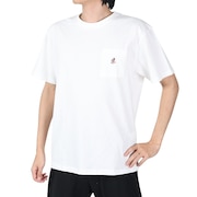グラミチ（Gramicci）（メンズ）ワンポイントTシャツ G301-OGJ-WHITE