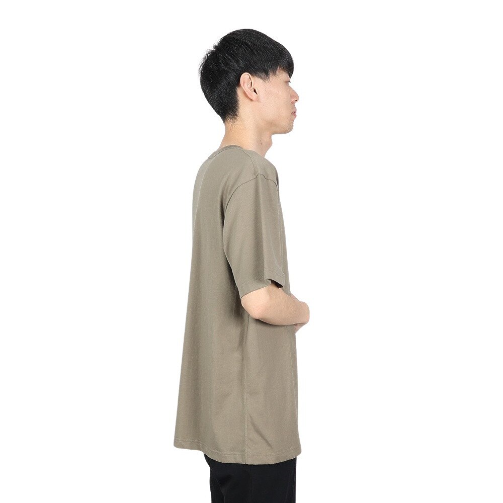 ヘインズ(Hanes)(メンズ)コーデュラコットン クルーネックポケット