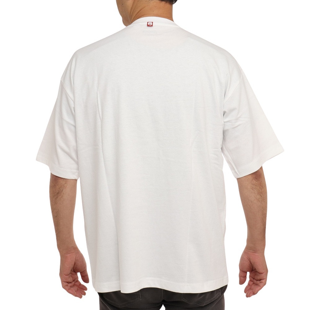 コールマン（Coleman）（メンズ）無地布帛ポケット半袖Tシャツ C5231AL WHT
