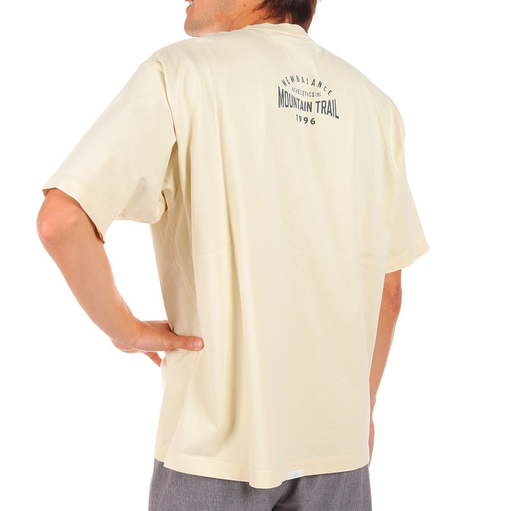 ニューバランス（new balance）（メンズ）アウトドア トレッキング MT1996 Go Anywhere グラフィック 半袖Tシャツ JMTL2224BE