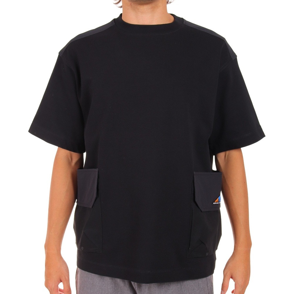 ニューバランス（new balance）（メンズ）ダブル カーゴ ポケット MT1996 Go Anywhere ユーティリティTシャツ JMTL2275BK ブラック