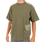 (メンズ)ダブル カーゴ ポケット MT1996 Go Anywhere ユーティリティTシャツ JMTL2275DRC オリーブ
