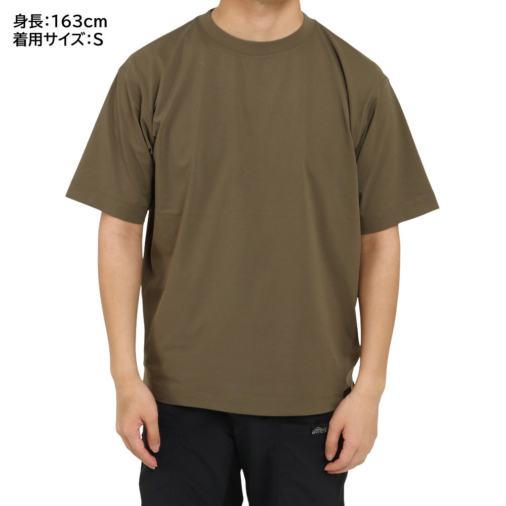 ニューバランス（new balance）（メンズ）ラッシュガード 半袖 Tシャツ UVカット UPF40+ 紫外線対策 吸汗速乾 MT1996  JMTL2278DRC アウトドア・キャンプ用品はエルブレス