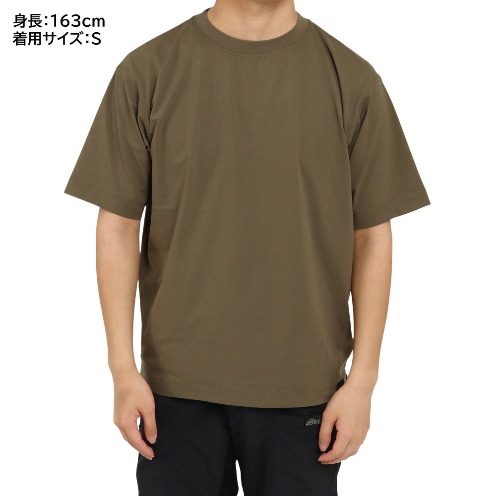 ニューバランス（new balance）（メンズ）ラッシュガード 半袖 Tシャツ UVカット UPF40+ 紫外線対策 吸汗速乾 MT1996 JMTL2278DRC