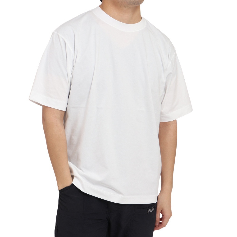 ニューバランス（new balance）（メンズ）ラッシュガード 半袖 Tシャツ UVカット UPF40+ 紫外線対策 吸汗速乾 MT1996  JMTL2278MW1 アウトドア・キャンプ用品はエルブレス