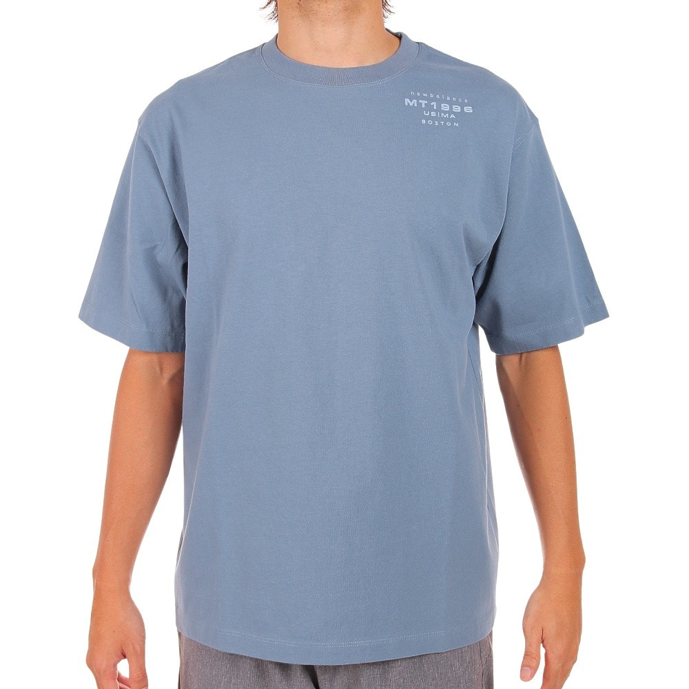 ニューバランス（new balance）（メンズ）軽量 高耐久 MT1996 Go Anywhere バックグラフィック 半袖Tシャツ JMTL2299OGR