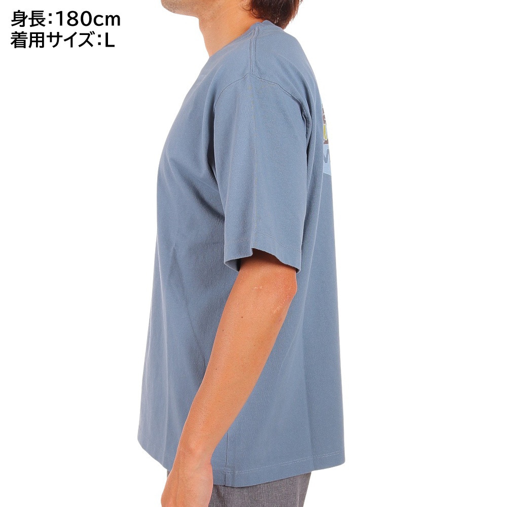 ニューバランス（new balance）（メンズ）軽量 高耐久 MT1996 Go Anywhere バックグラフィック 半袖Tシャツ JMTL2299OGR