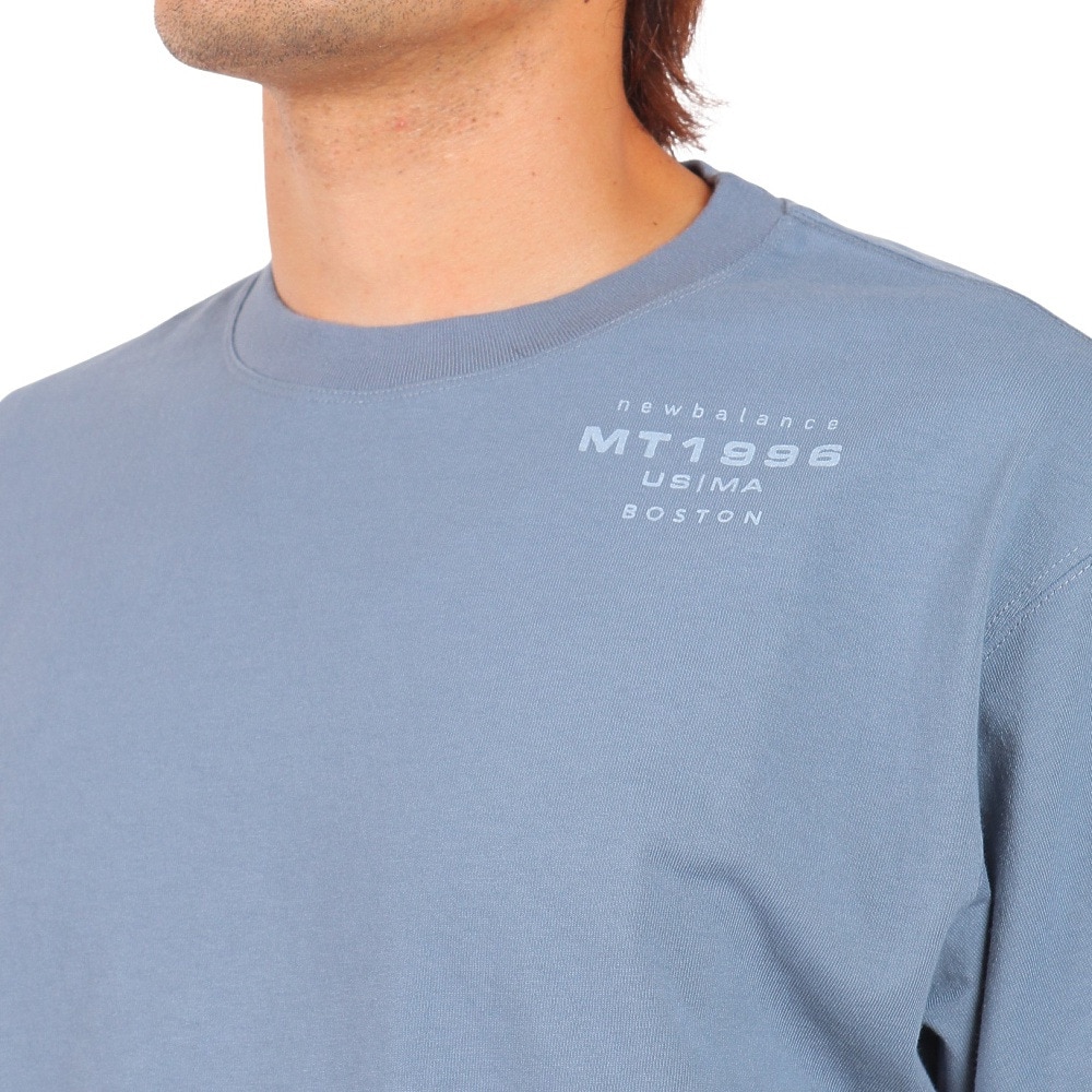 ニューバランス（new balance）（メンズ）軽量 高耐久 MT1996 Go Anywhere バックグラフィック 半袖Tシャツ JMTL2299OGR