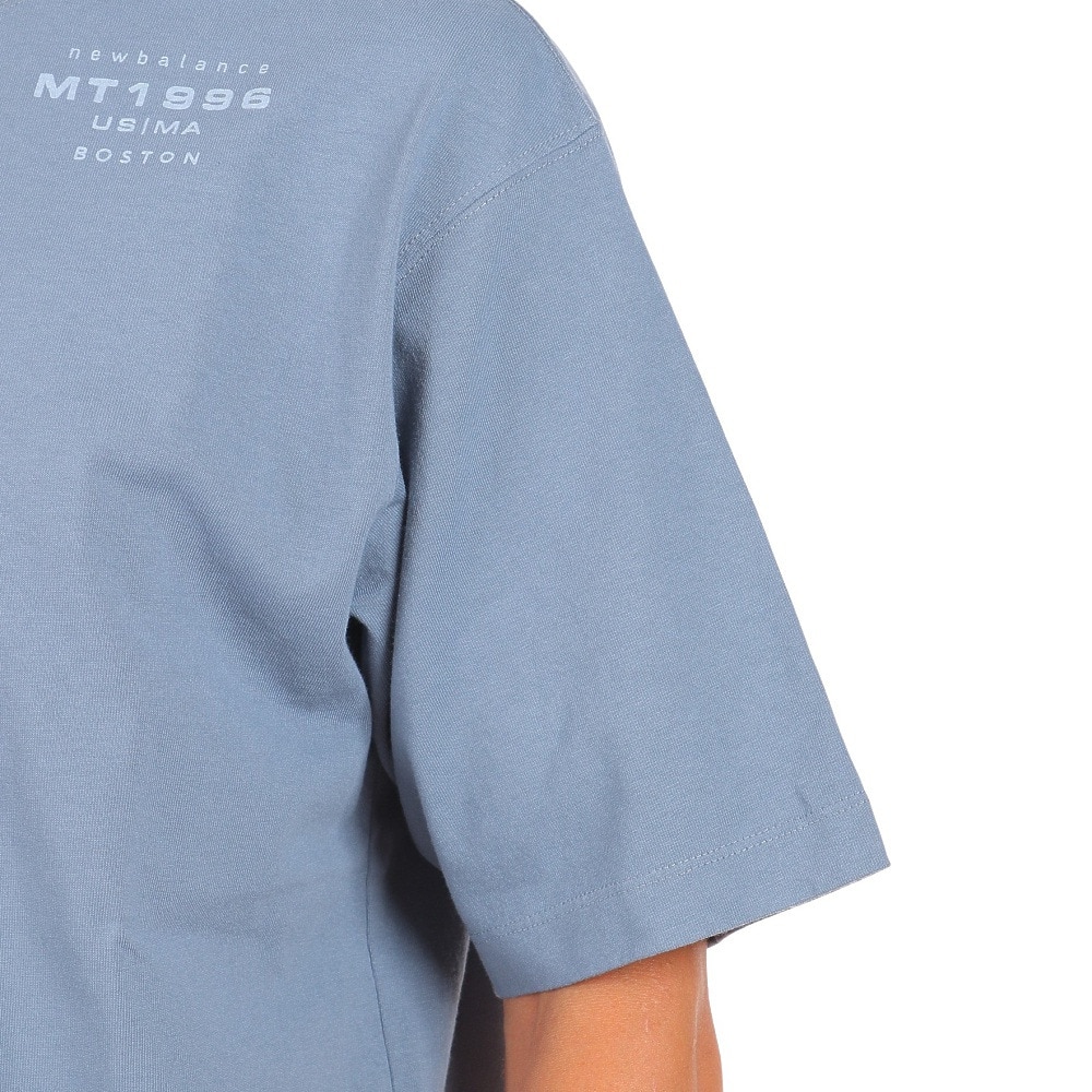 ニューバランス（new balance）（メンズ）軽量 高耐久 MT1996 Go Anywhere バックグラフィック 半袖Tシャツ JMTL2299OGR