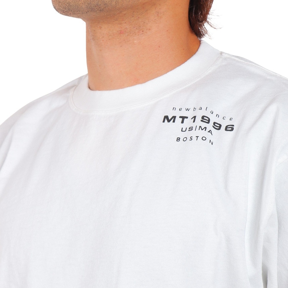 ニューバランス（new balance）（メンズ）アウトドア トレッキング MT1996 Go Anywhere バックグラフィック 半袖Tシャツ JMTL2299WT