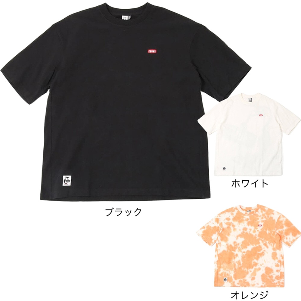 チャムス（CHUMS）（メンズ）半袖 オーバーサイズドビッグブービーTシャツ ブラック CH01-2167-K001