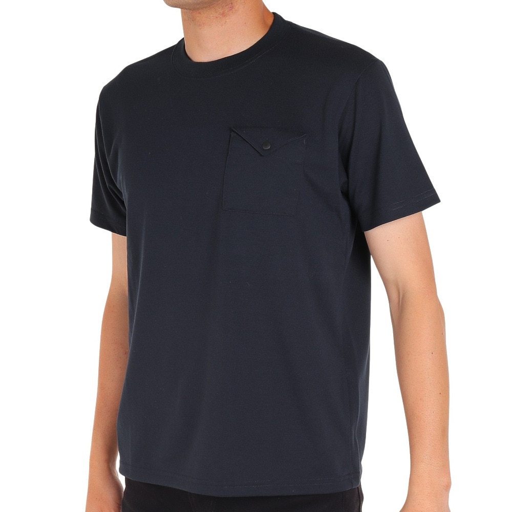 チャムス（CHUMS）（メンズ）半袖Tシャツ フレイムリターダントフラップポケットTシャツ CH01-2185-K001 ブラック