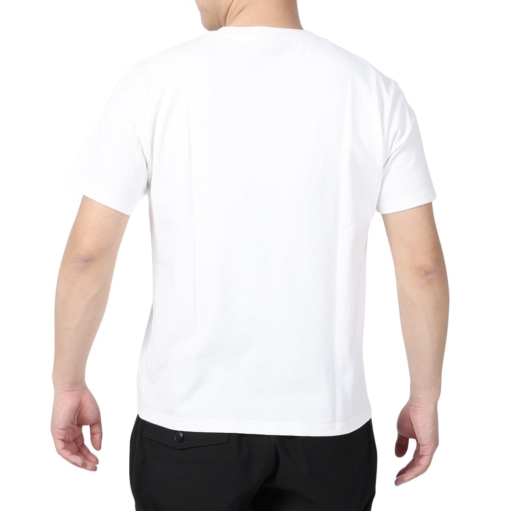 チャムス（CHUMS）（メンズ）半袖Tシャツ 40イヤーズロゴTシャツ CH01-2252-W001 ホワイト