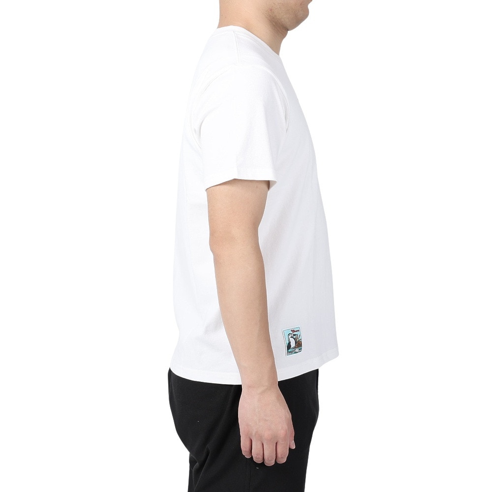 チャムス（CHUMS）（メンズ）半袖Tシャツ 40イヤーズロゴTシャツ CH01-2252-W001 ホワイト