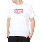 チャムス（CHUMS）（メンズ）半袖Tシャツ 40イヤーズロゴTシャツ CH01-2252-W001 ホワイト