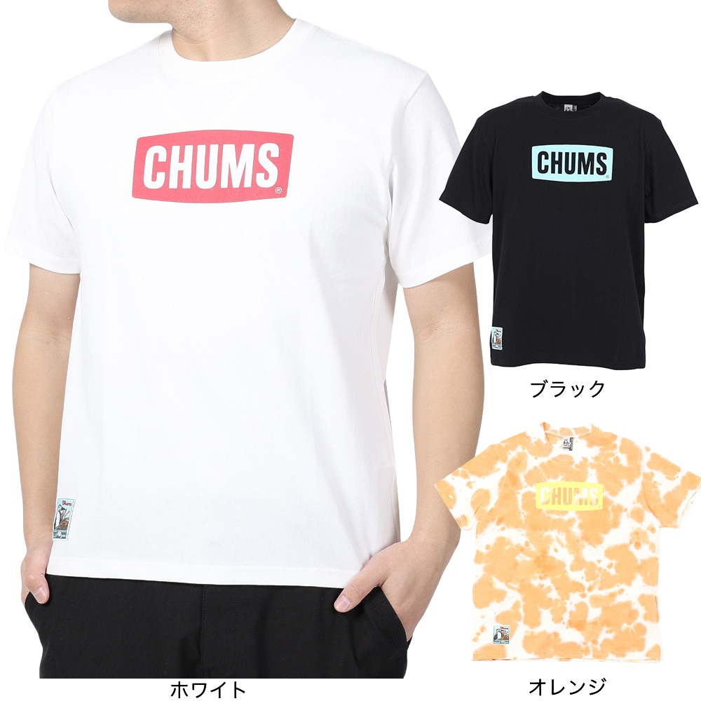 チャムス（CHUMS）（メンズ）半袖Tシャツ 40イヤーズロゴTシャツ CH01-2252-K001 ブラック