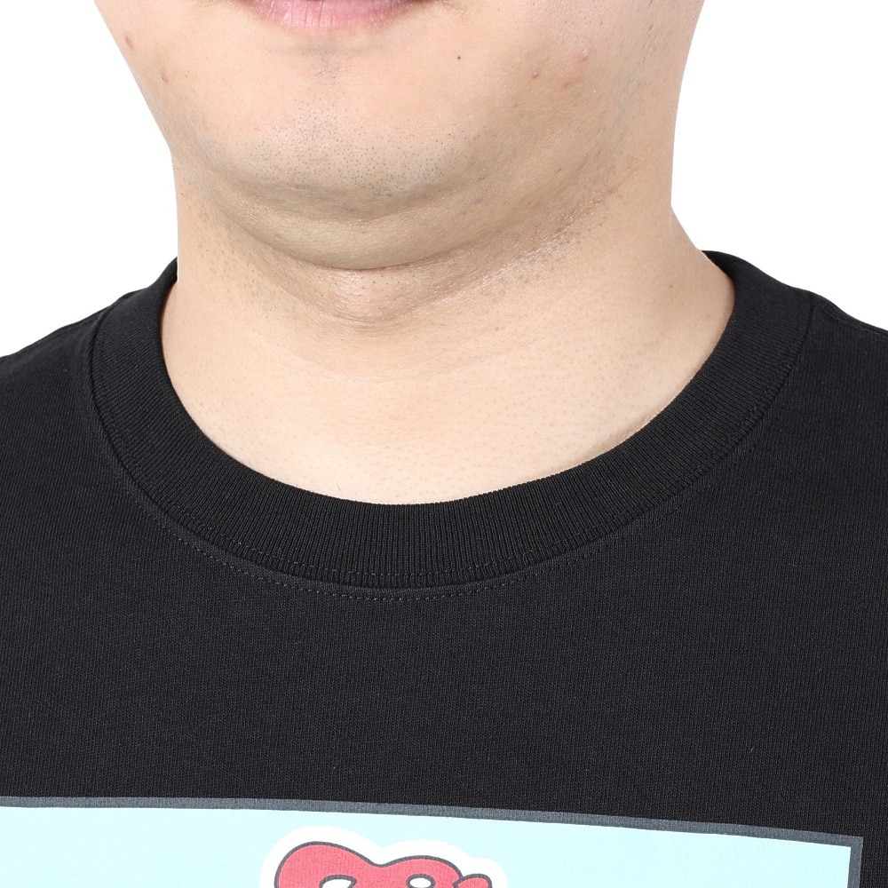 チャムス（CHUMS）（メンズ）半袖 40周年限定 チャムス40イヤーズTシャツ ブラック CH01-2254-K001