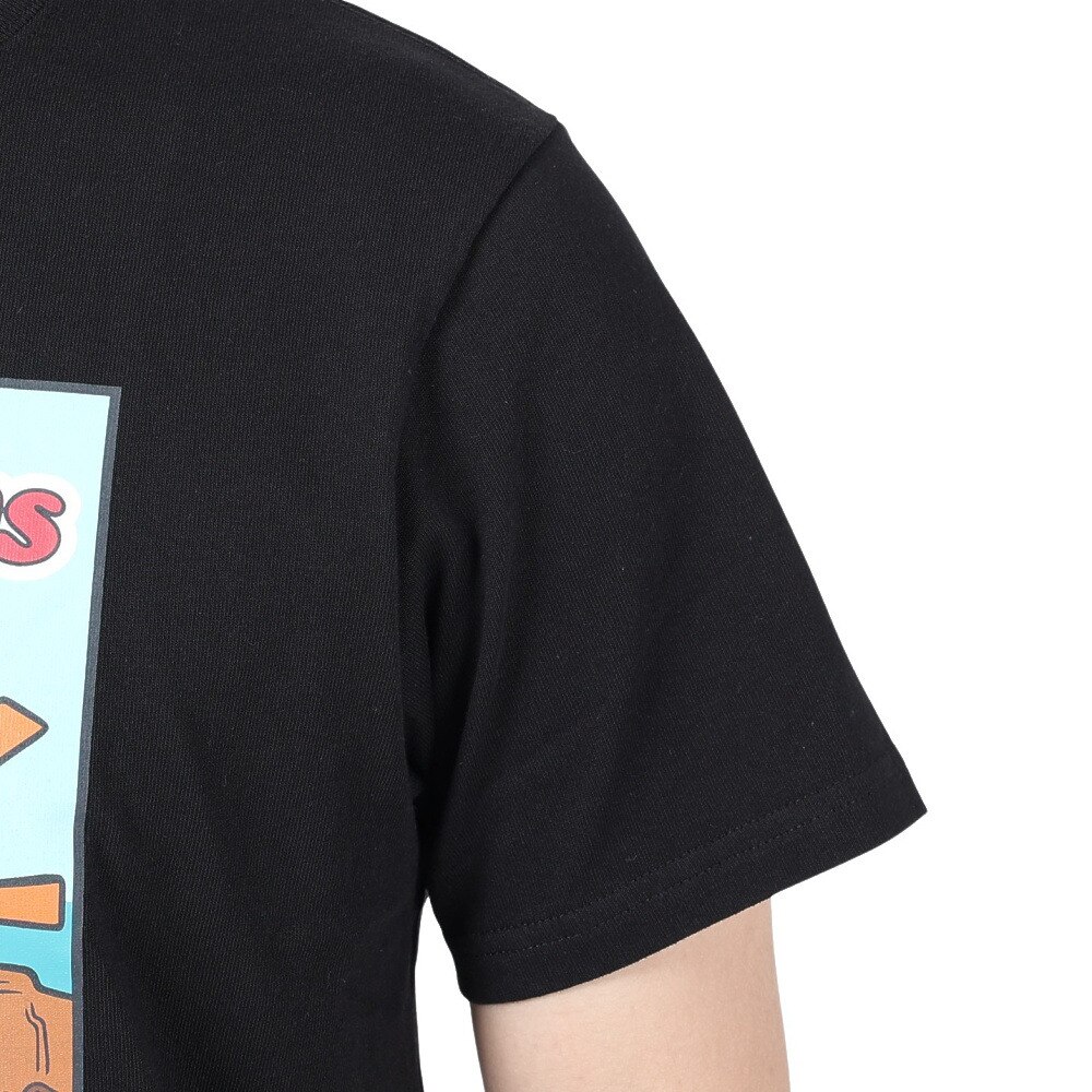 チャムス（CHUMS）（メンズ）半袖 40周年限定 チャムス40イヤーズTシャツ ブラック CH01-2254-K001