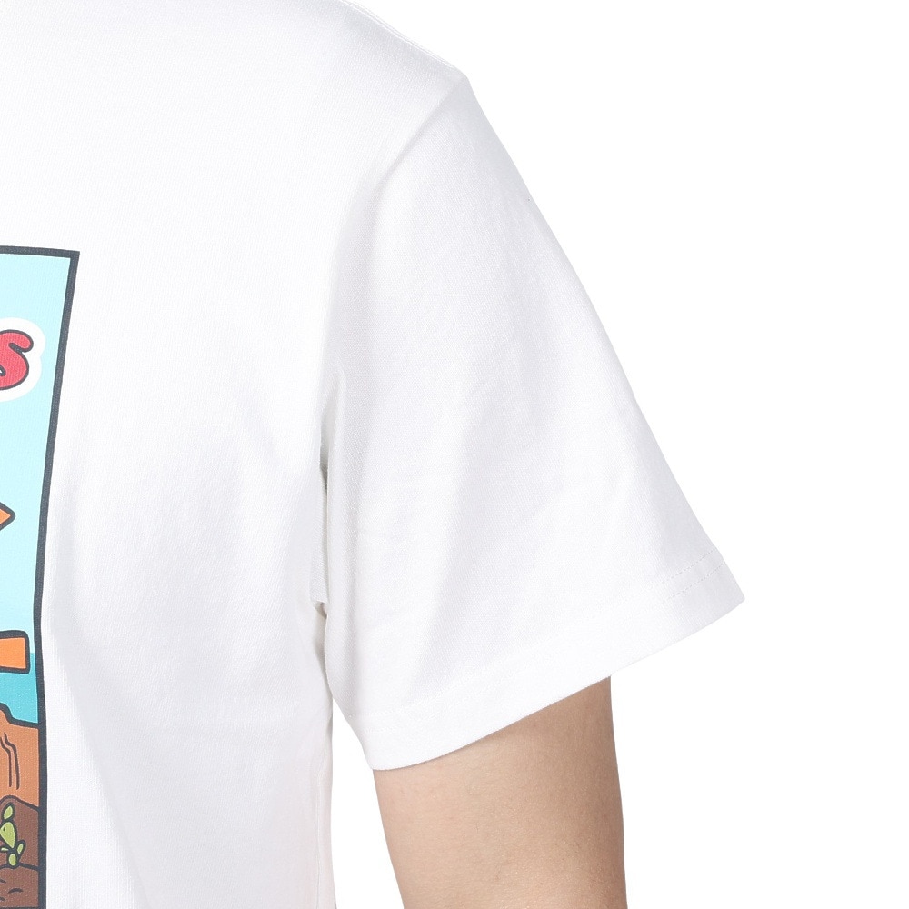 チャムス（CHUMS）（メンズ）半袖 40周年限定 チャムス40イヤーズTシャツ ホワイト CH01-2254-W001