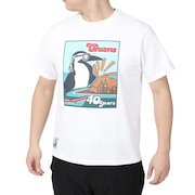 チャムス（CHUMS）（メンズ）半袖 40周年限定 チャムス40イヤーズTシャツ ホワイト CH01-2254-W001