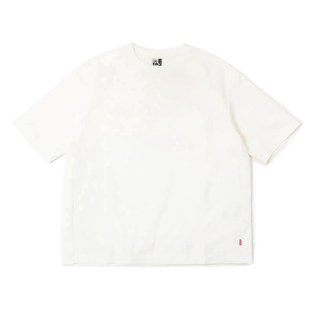 チャムス（CHUMS）（メンズ）半袖Tシャツ ヘビーウエイトポケットTシャツ CH01-2272-W001 ホワイト オーバーサイズ 厚地