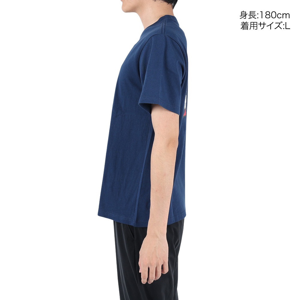 チャムス（CHUMS）（メンズ）半袖Tシャツ ブービーロゴTシャツ CH01-2279-N001 ネイビー