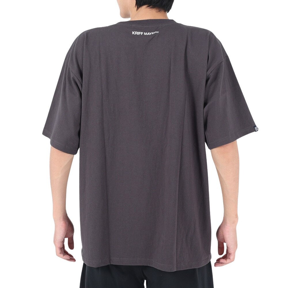 クリフメイヤー（KRIFF MAYER）（メンズ）半袖Tシャツ キャンプラビット半袖Tシャツ ギター 2243100-17:CHARCOAL チャコールグレー