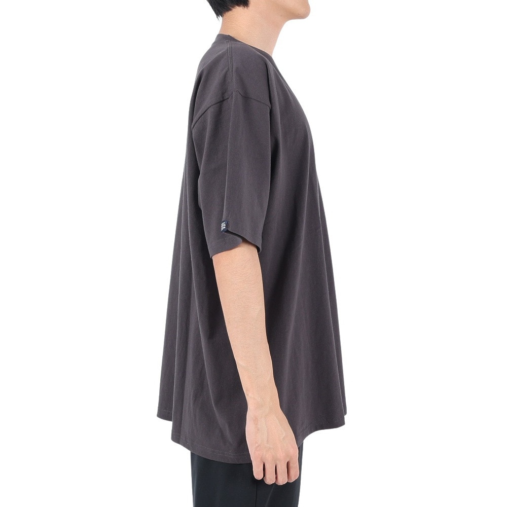 クリフメイヤー（KRIFF MAYER）（メンズ）半袖Tシャツ キャンプラビット半袖Tシャツ ギター 2243100-17:CHARCOAL チャコールグレー