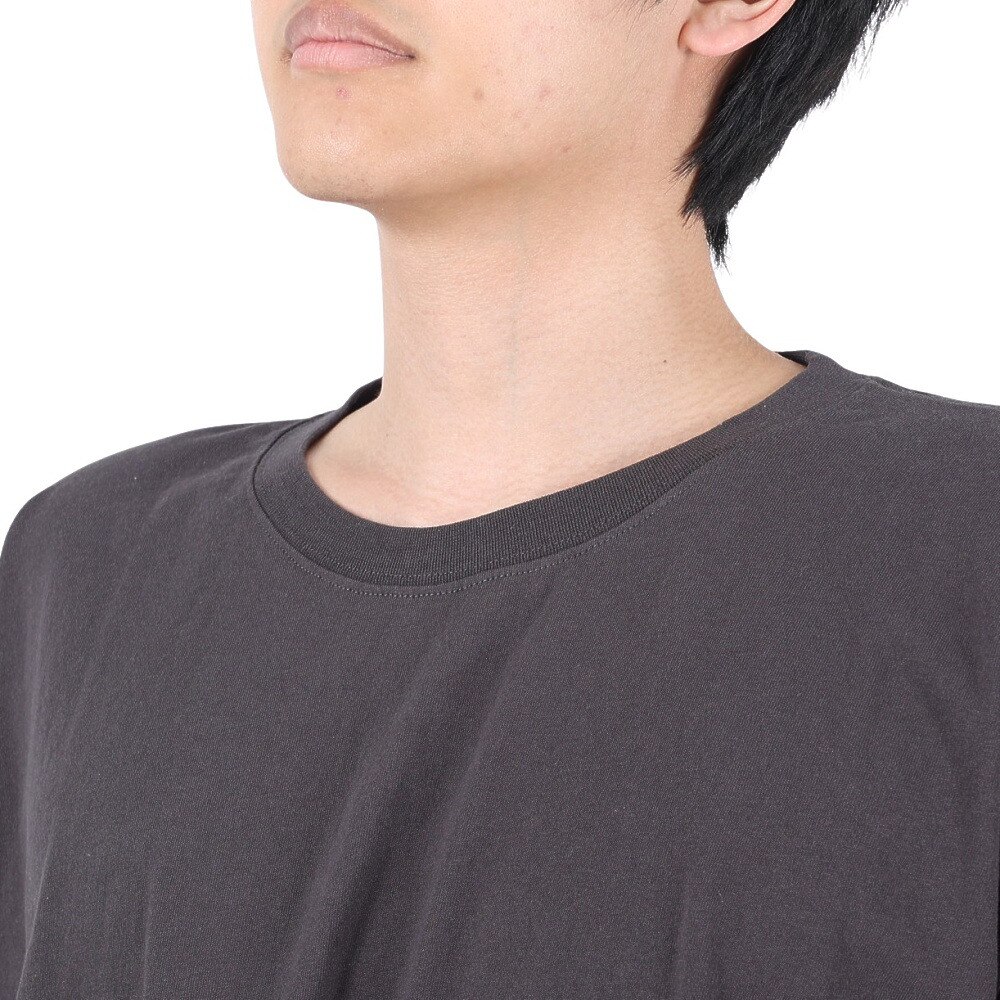 クリフメイヤー（KRIFF MAYER）（メンズ）半袖Tシャツ キャンプラビット半袖Tシャツ ギター 2243100-17:CHARCOAL チャコールグレー
