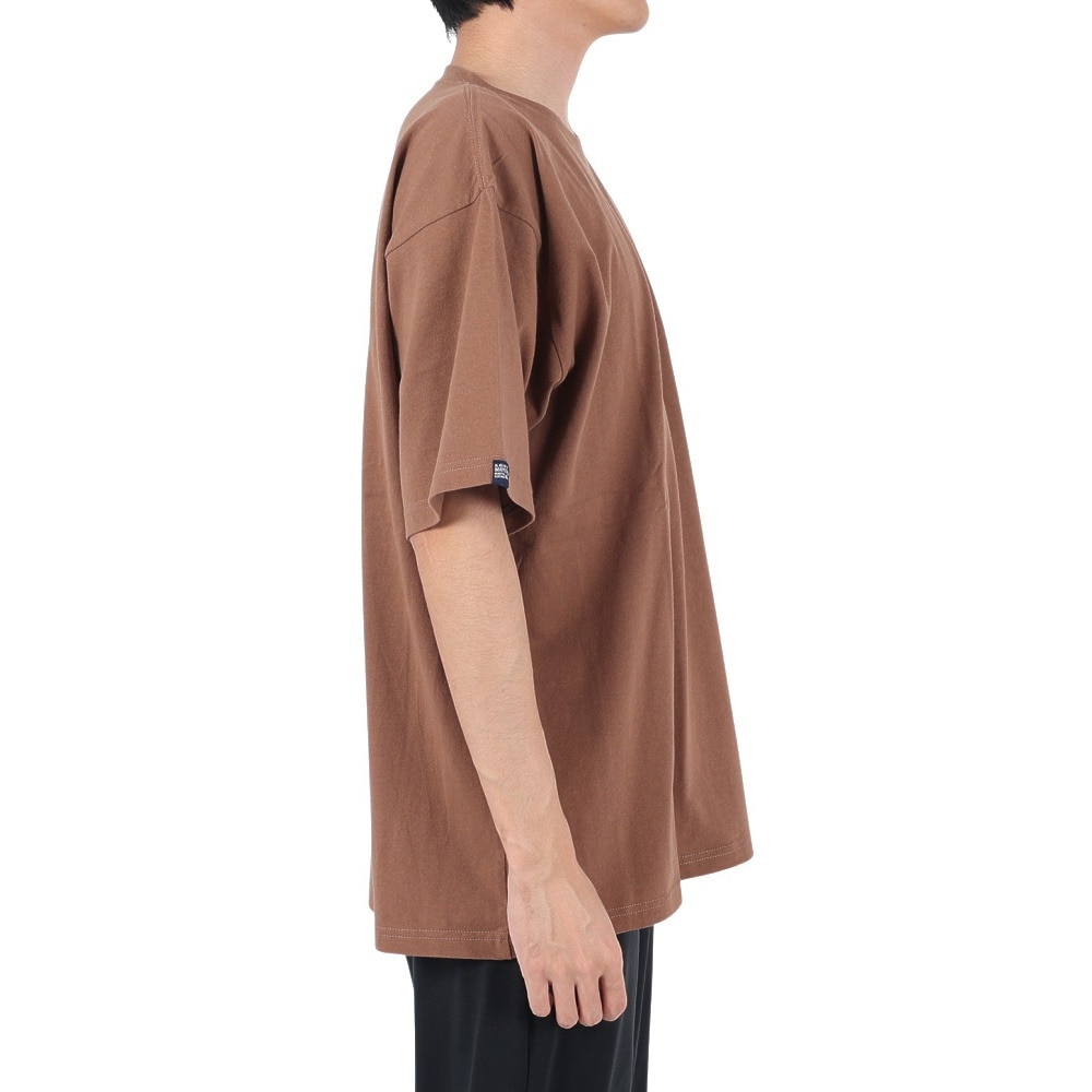 クリフメイヤー（KRIFF MAYER）（メンズ）半袖Tシャツ キャンプラビット半袖Tシャツ ギター 2243100-29:BROWN ブラウン