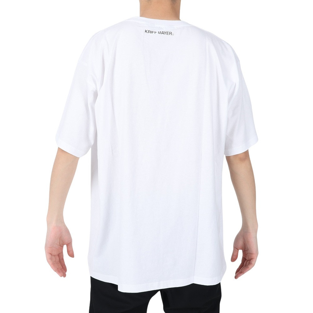 クリフメイヤー（KRIFF MAYER）（メンズ）半袖Tシャツ キャンプラビット半袖Tシャツ ギター 2243100-5:OFF オフホワイト