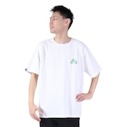 クリフメイヤー（KRIFF MAYER）（メンズ）半袖Tシャツ キャンプラビットTシャツ 森 2243101-5:OFF ホワイト