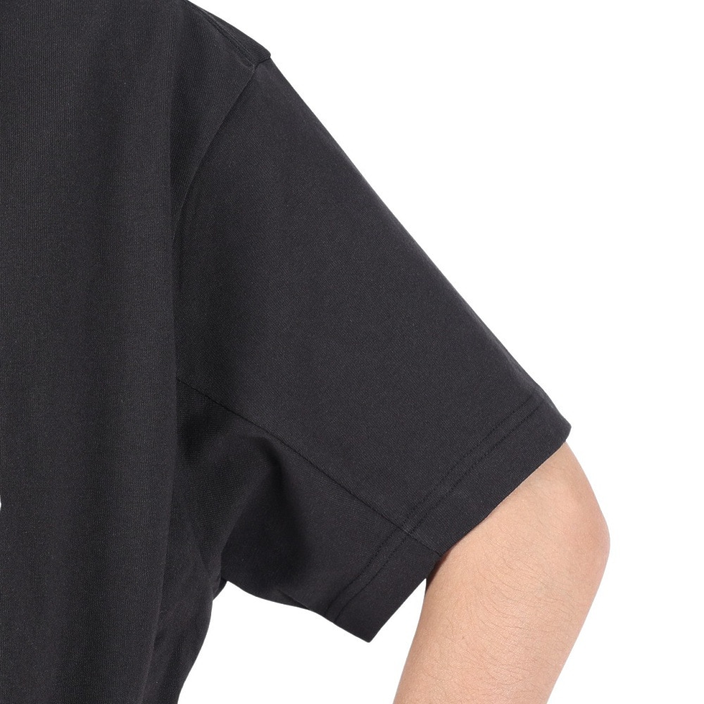 クリフメイヤー（KRIFF MAYER）（メンズ）接触冷感 半袖Tシャツ ROKXコラボ クールタフTシャツ ロゴ 2245104-17:CHARCOAL チャコールグレー