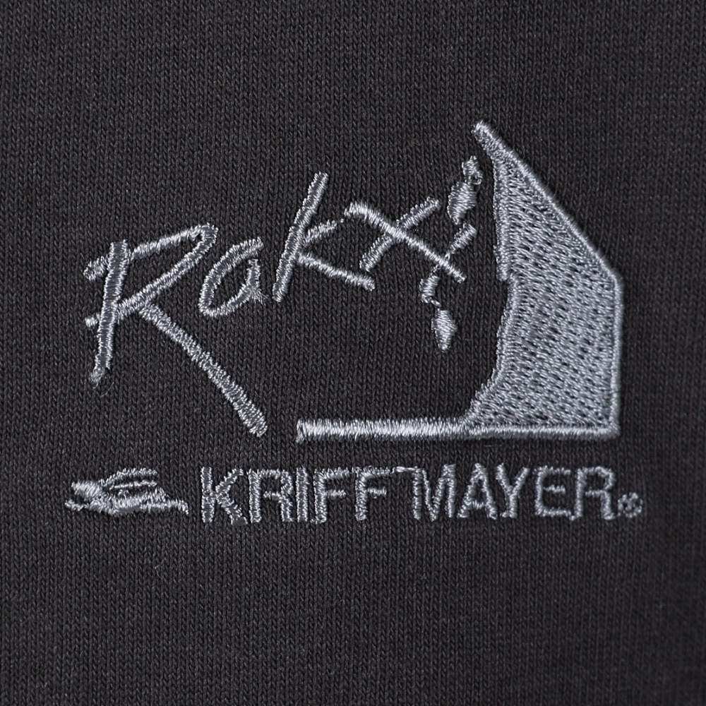 クリフメイヤー（KRIFF MAYER）（メンズ）接触冷感 半袖Tシャツ ROKXコラボ クールタフTシャツ ロゴ 2245104-17:CHARCOAL チャコールグレー