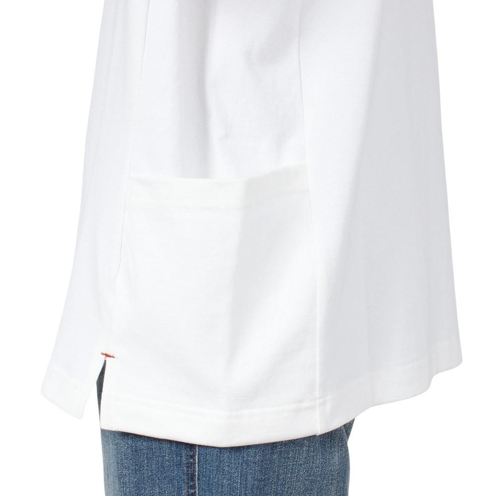 クリフメイヤー（KRIFF MAYER）（メンズ）接触冷感 半袖Tシャツ ROKXコラボ クールタフTシャツ ロゴ 2245104-5:OFF オフホワイト