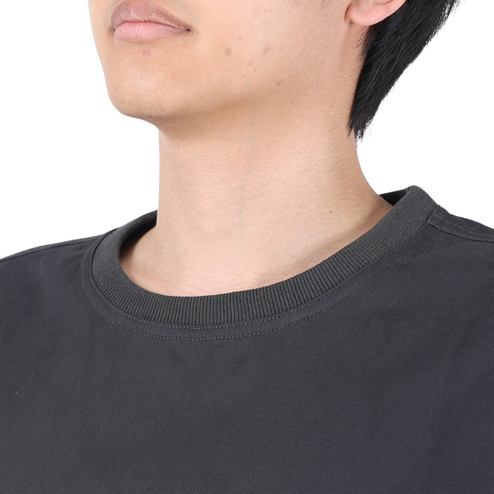 クリフメイヤー（KRIFF MAYER）（メンズ）半袖Tシャツ ROKXコラボ クルーネックキャンプシャツ 2245109-19:BLACK ブラック