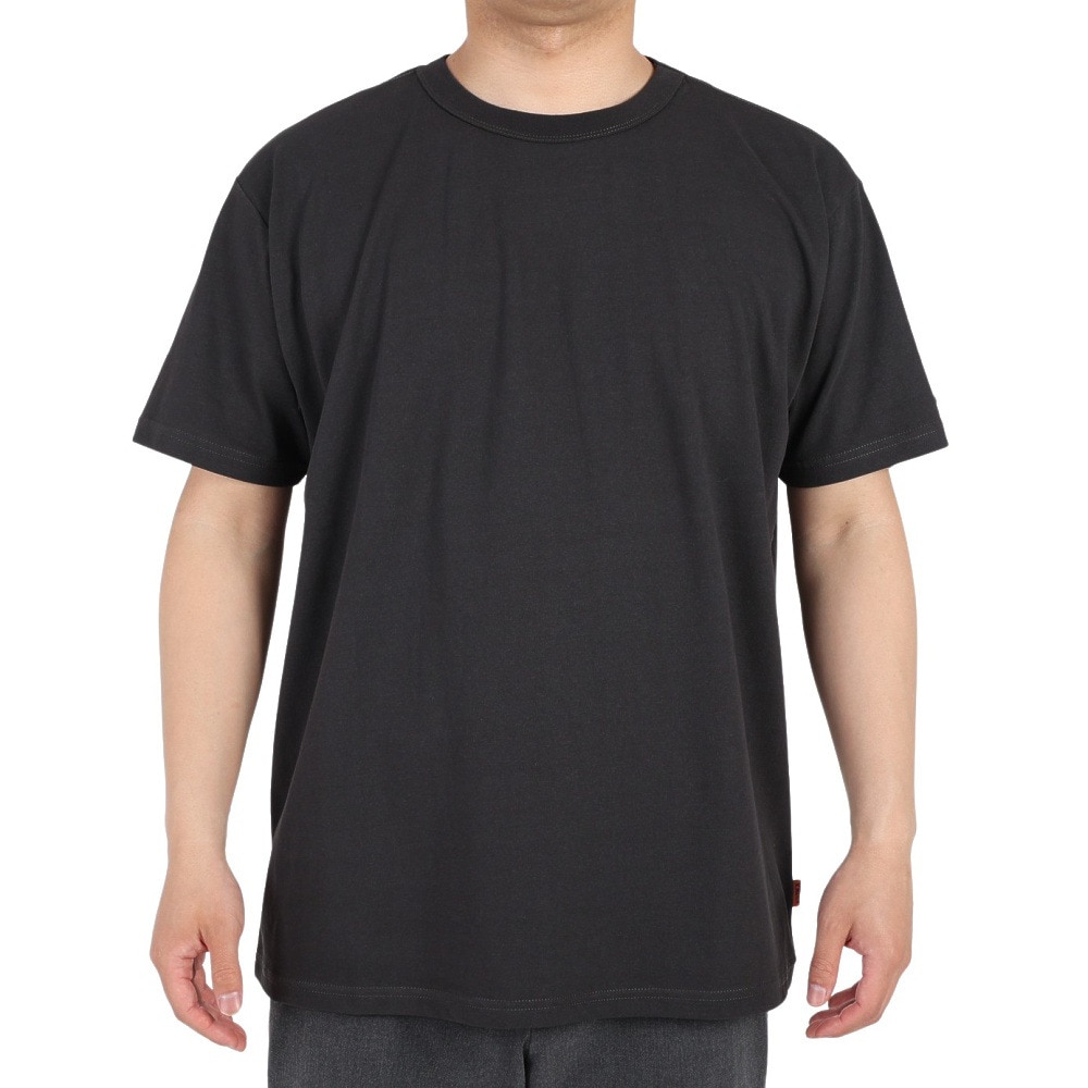 クリフメイヤー（KRIFF MAYER）（メンズ）ひんやり 速乾 ウェットプロテクト 半袖Tシャツ 2247802-17:CHARCOAL チャコールグレー
