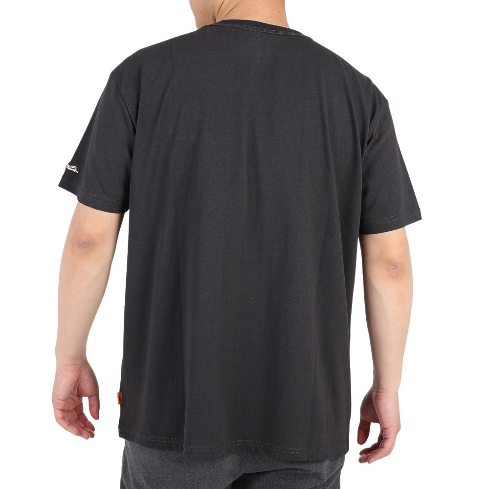 クリフメイヤー（KRIFF MAYER）（メンズ）ひんやり 速乾 ウェットプロテクト 半袖Tシャツ 2247802-17:CHARCOAL チャコールグレー